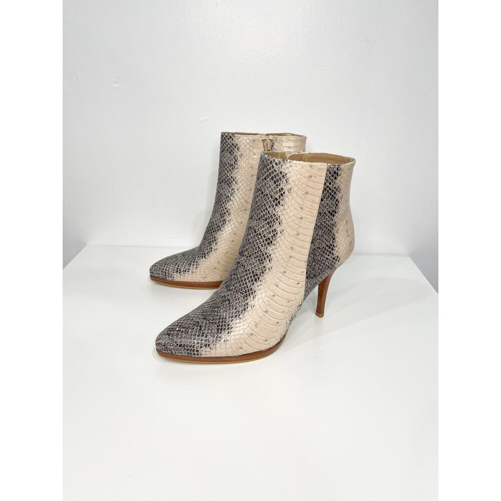 Stuart Weitzman Sideline Python Snake Animal Leat… - image 4
